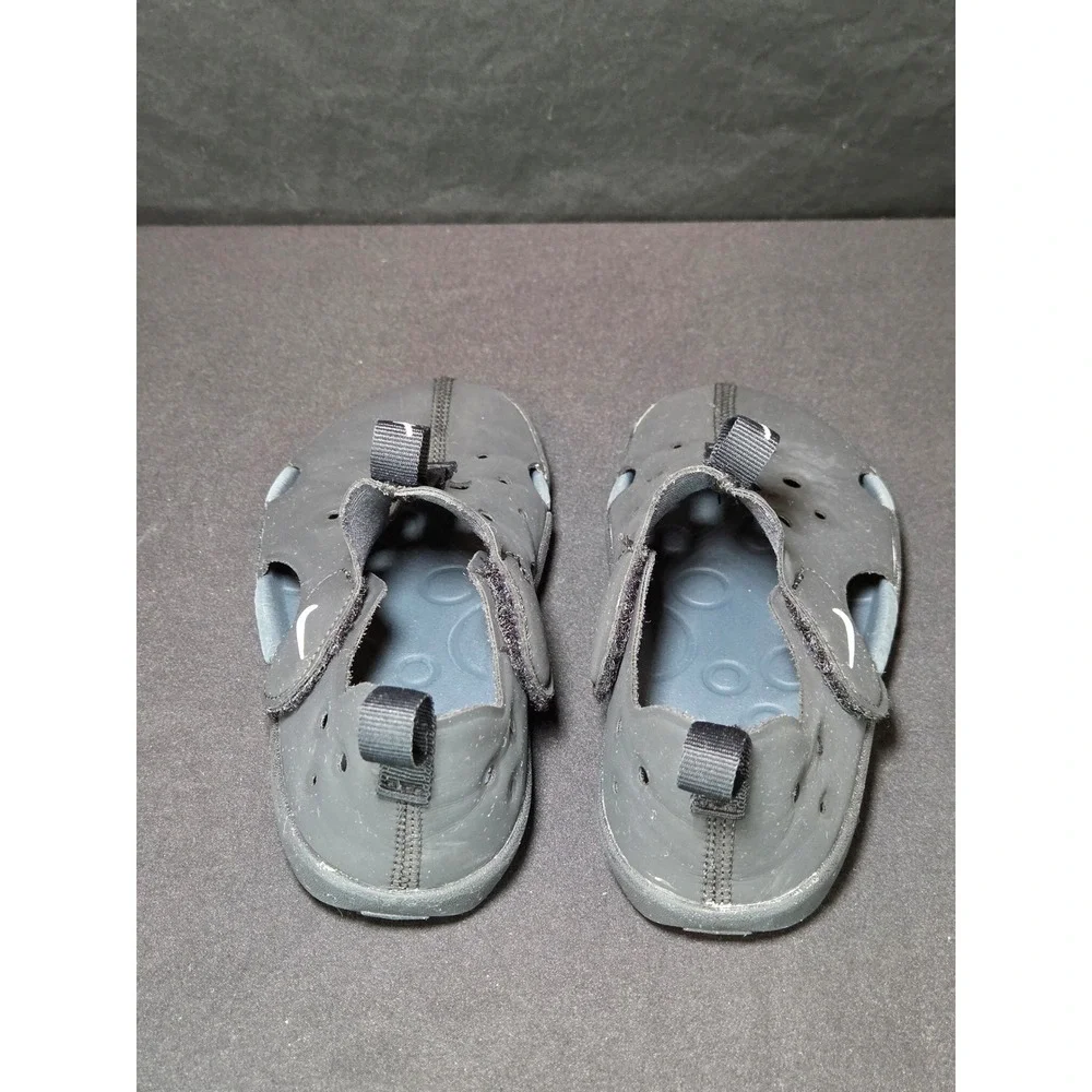 Nike‎ Sunray Protect 2 Black Anthracite Water Sandals Shoes Kids 12.5c
